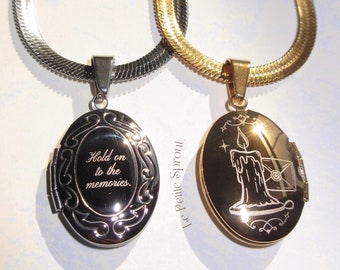 Hold on to Memories Locket Necklace