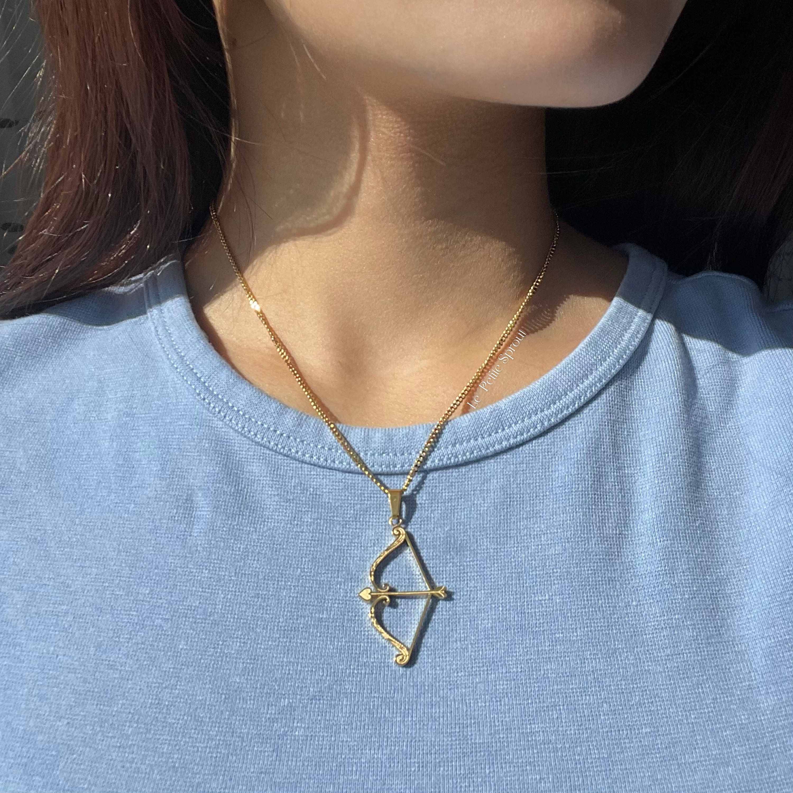 Archer&#39;s Love Double-Sided Necklace