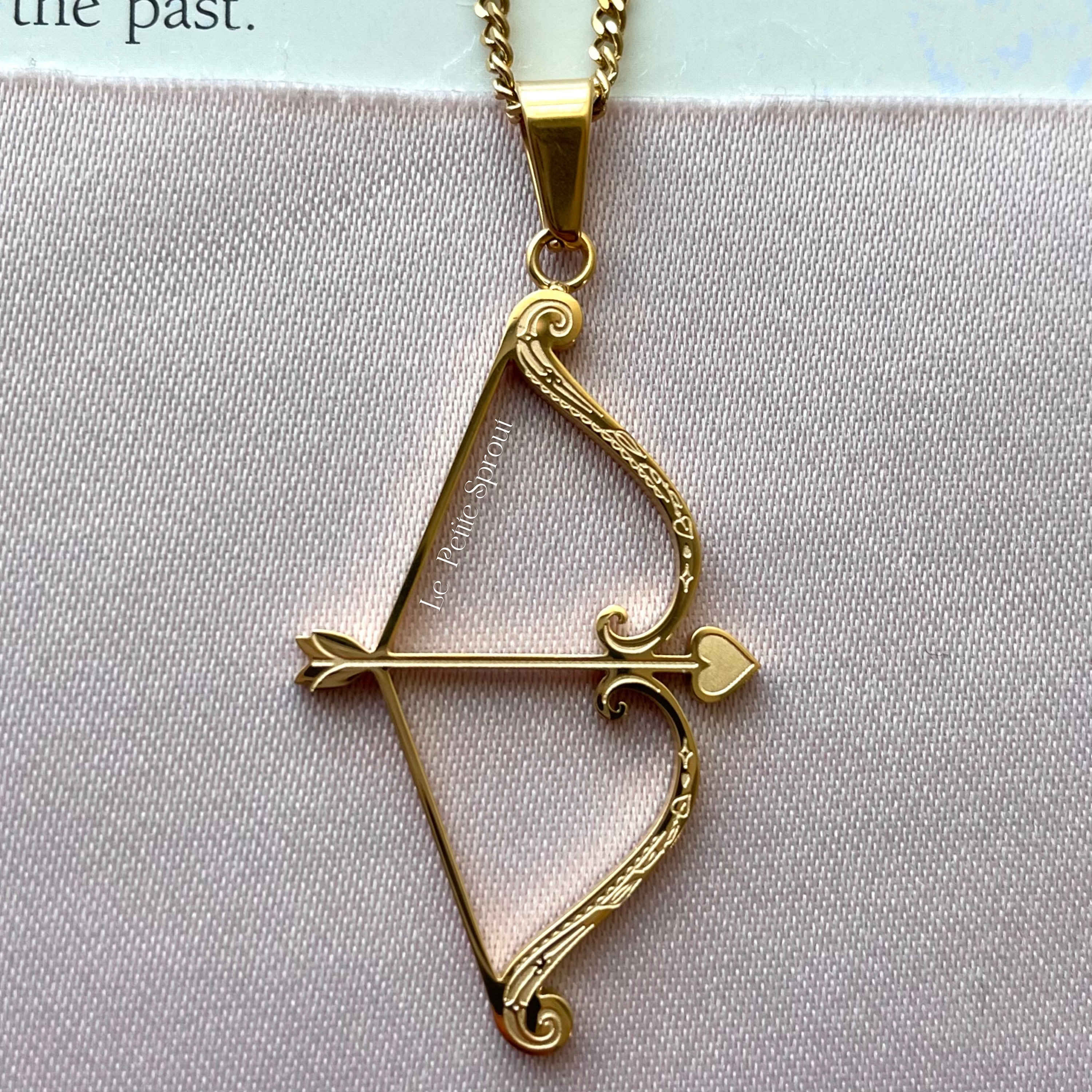 Archer&#39;s Love Double-Sided Necklace