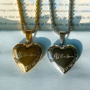 ★送料・関税込★Invisible collage★OT HEART NECKLACE ★ Amaya Necklace – THATCH