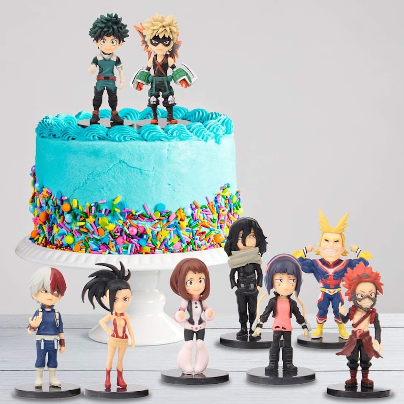 Gateau My Hero Academia My Hero academia Cake Topper | Etsy