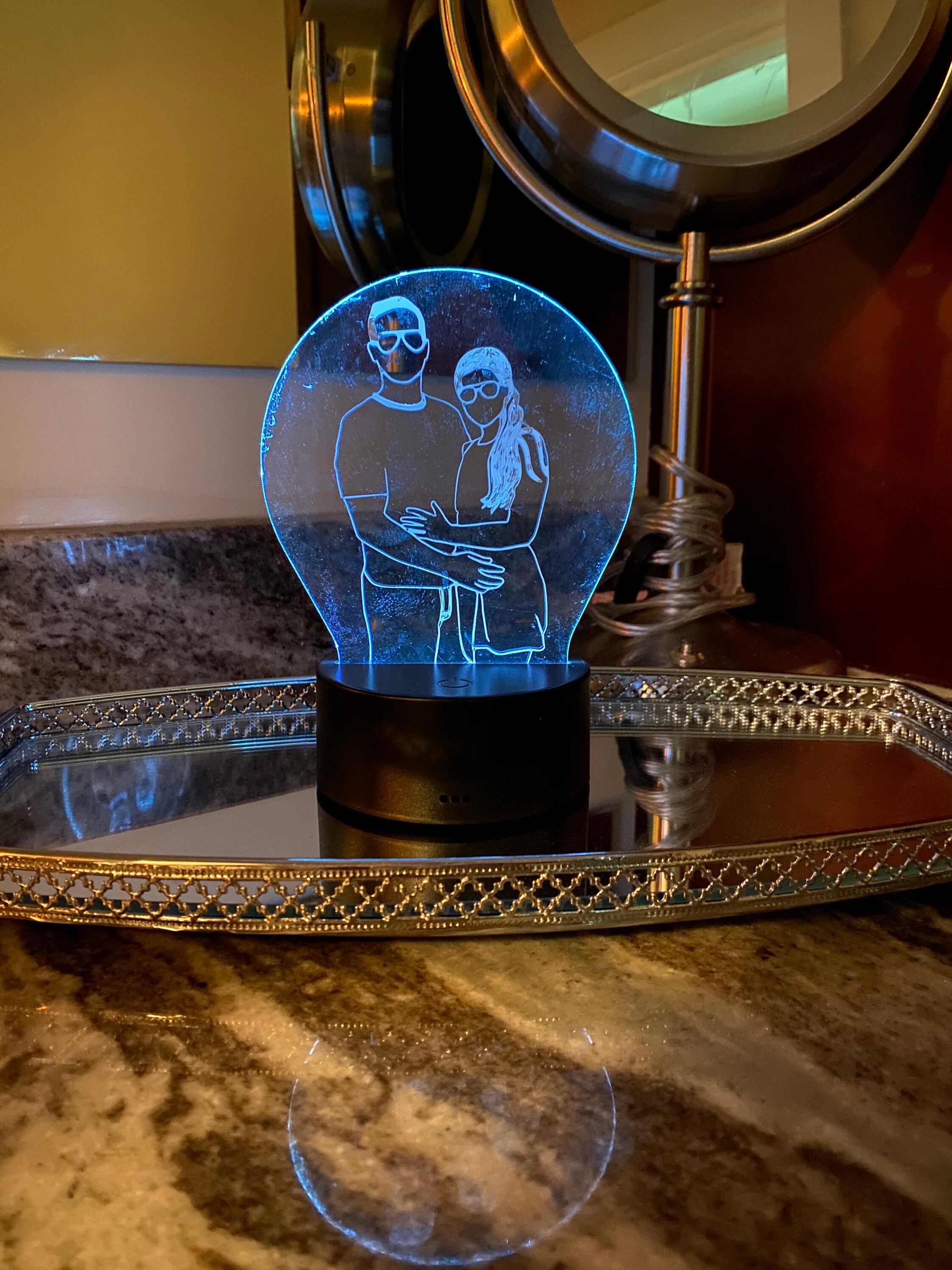 LED Light up Drawing Etsy