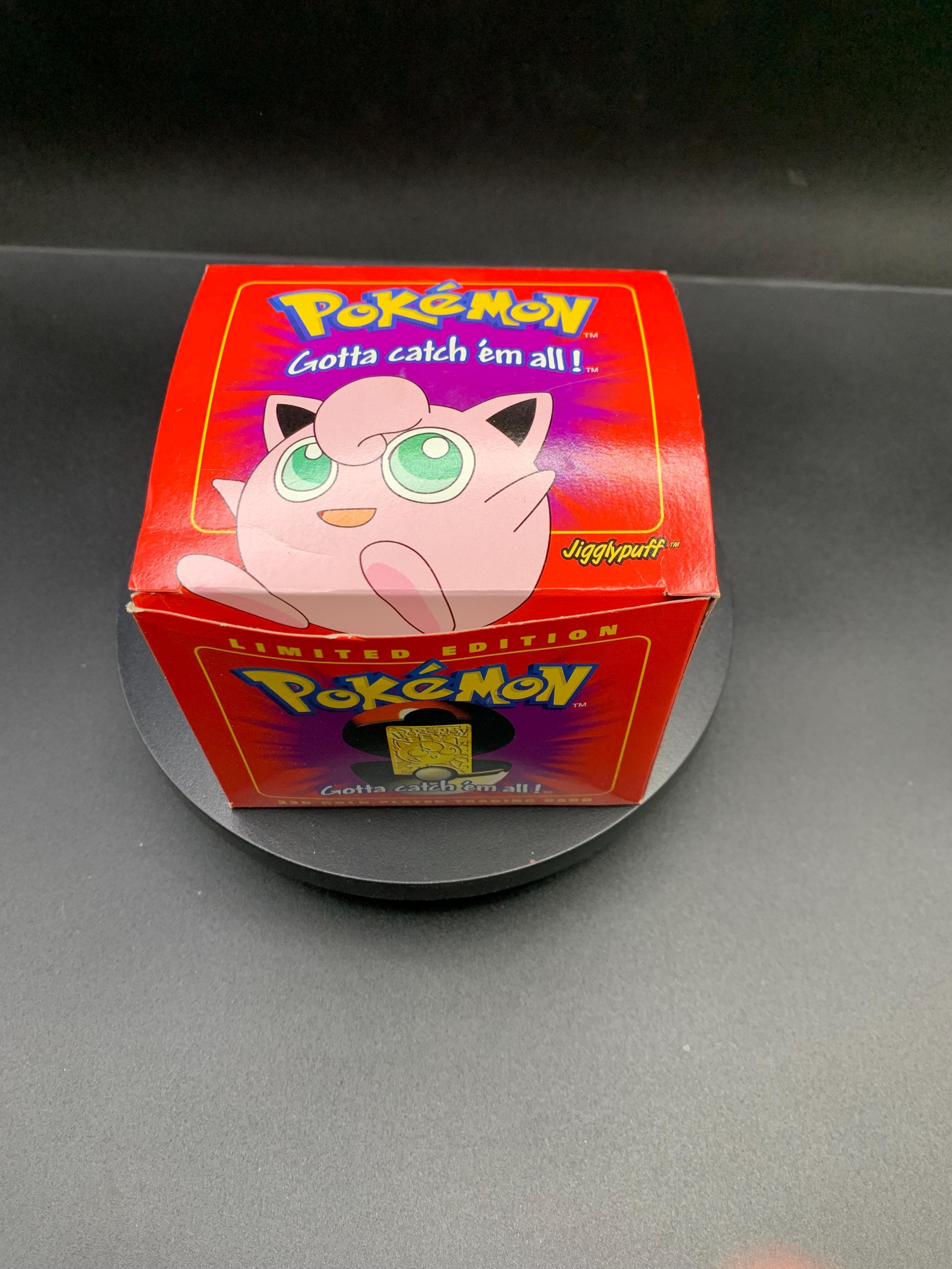 Gold Plated Jigglypuff Card - Etsy