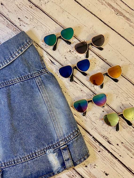 Dog Aviator Sunglasses / Dog Sunglasses/ Cat Sunglasses / Pet Etsy