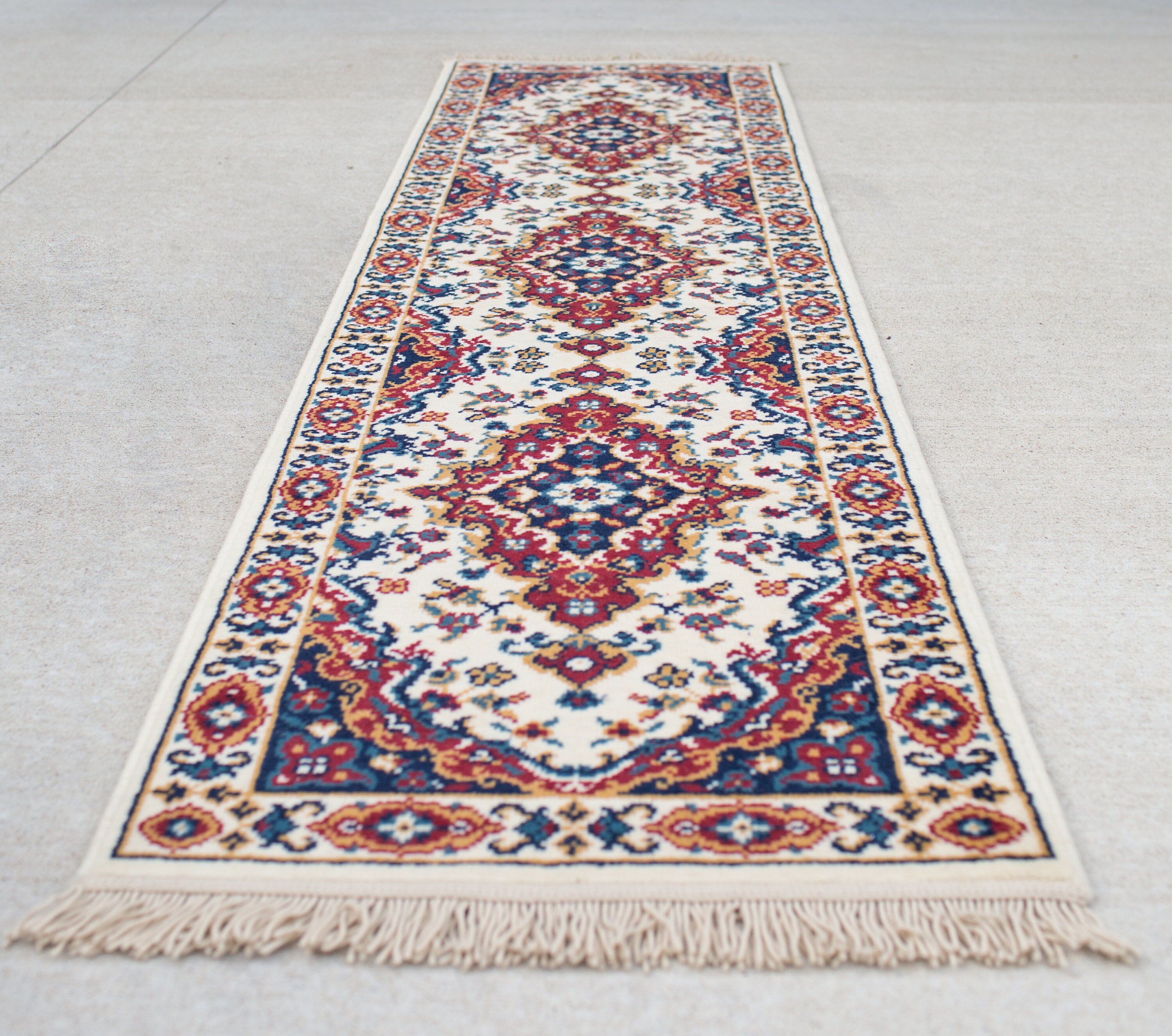 Vintage Oriental Kirman Arak Rug Runner 2 x 8 Etsy