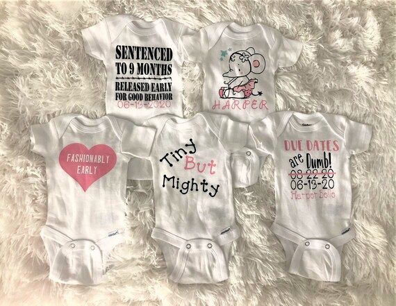 custom preemie onesies