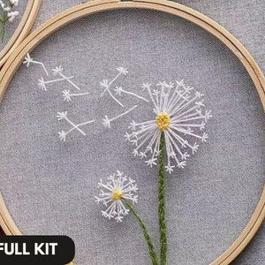 Needlepoint kits, Embroidery Kits, DIY embroidery kit for beginners, embroidery patterns for hand embroidery cross stitch pattern,