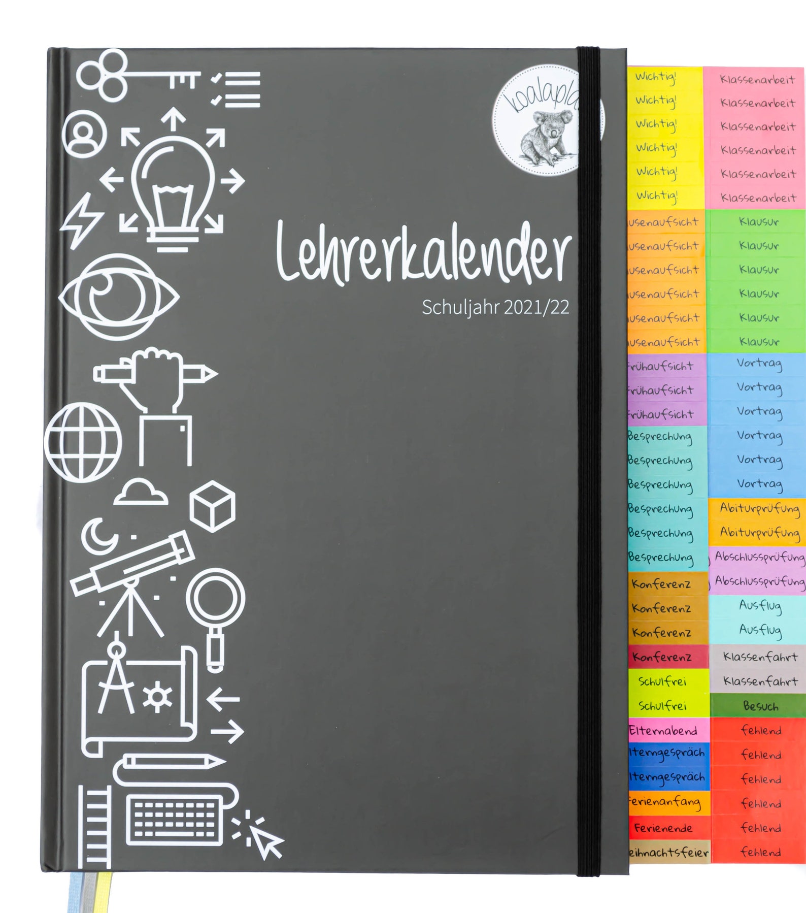 Koalaplan Lehrerkalender DIN A4 2021/2022 Lehrerplaner Etsy