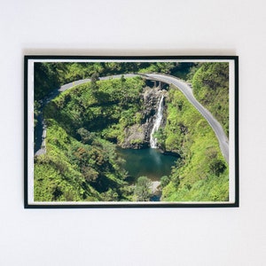 Road to Hana Print | Art Prints | Prints for Walls | Tropical Wallpaper | Hawaii Aesthetic