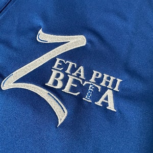 Zeta Phi Beta Logo Polo Shirt | Sorority Clothing | Zeta Phi Beta Inspired