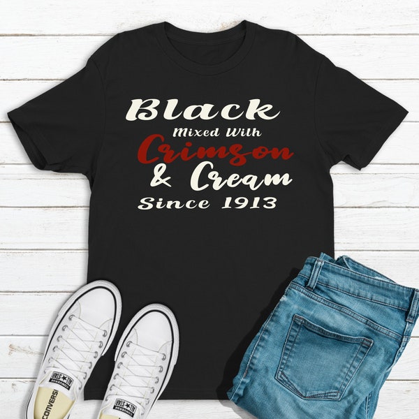 Crimson and Cream | Delta Sigma Theta Inspired Clothing | Black Mixed with