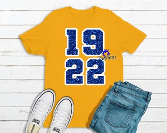 1922 Gifts | SHRHO Centennial | SGRHO Inspired | Gold Royal Blue