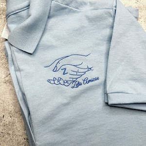 Embroidered Zeta Amicae Logo Polo Shirts | Zeta Phi Beta | Zeta Amicae