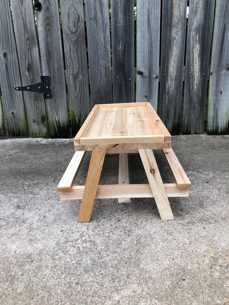 Chick Nic Table Chicken Feeder Tablechicken Feeder Bird Etsy