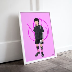 Yungblud print/ yungblud poster/ yungblud digital print