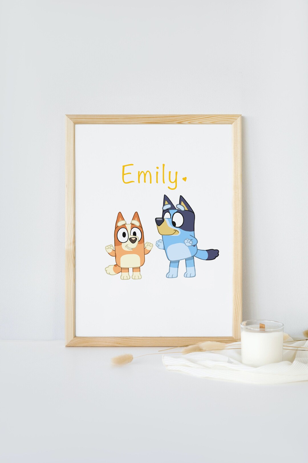 Bluey print/ Bluey poster/ Bluey wall art/ Bluey personalised/ - Etsy ...