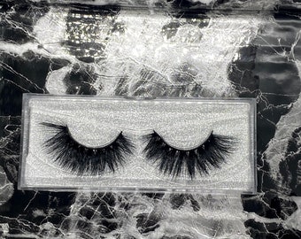 3D Mink Lashes- Claudette|25mm Lashes|Strip Lashes