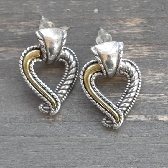 Brighton two deals tone earrings