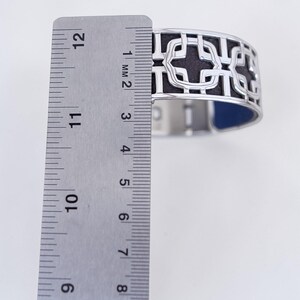Brighton Christo Innsbruck 3 Ways Convertible Cuff Bracelet Leather Insert image 5