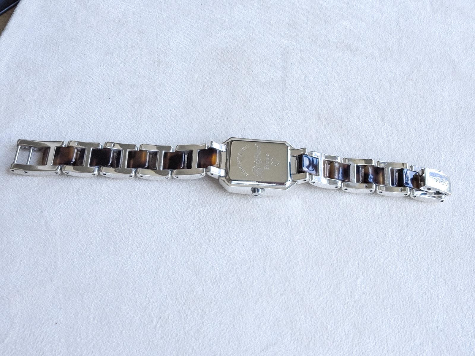 Brighton Encino Ladies Dress Watch Turquoise Shell  display picture 3