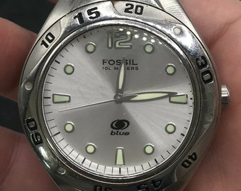 Fossil Blue Watch - Etsy