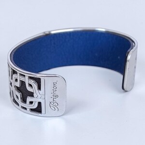 Brighton Christo Innsbruck 3 Ways Convertible Cuff Bracelet Leather Insert image 3