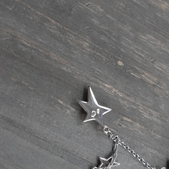 Swarovski Star Charm Bracelet Authentic 7-8.5" Pa… - image 6