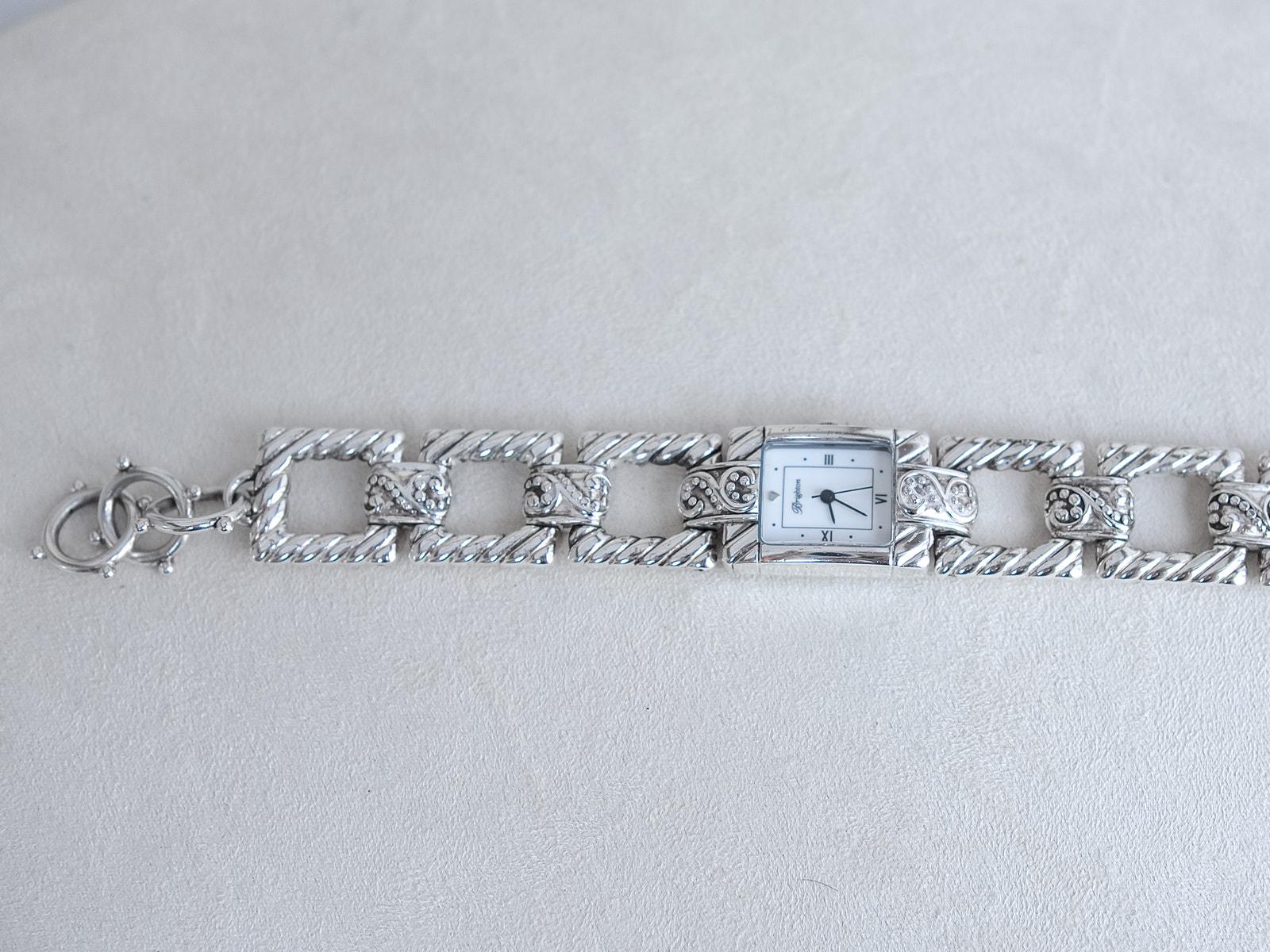 Brighton Berlin Silver Tone Charm Bracelet Watch Quartz Japan Movement‎ il_fullxfull.7123860831_9bi7.jpg main image 4