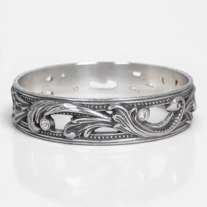 Vintage Brighton Le Louvre Bangle Bracelet Rhinestone Crystal Art Nouveau 2.5" image 1