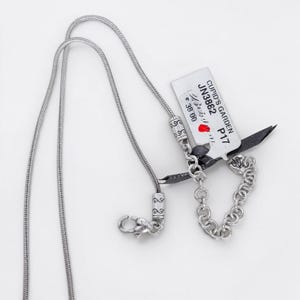 Brighton Cupids Heart Pendant Necklace Rhinestone Crystal Silver Plated NWT image 4