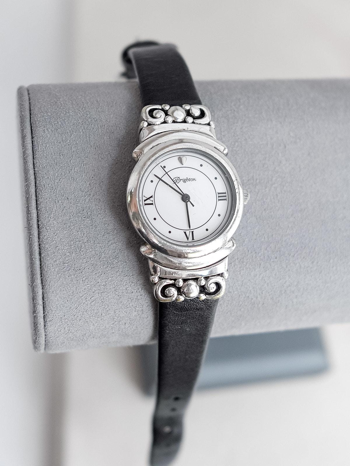 Brighton Lafayette Silver Tone Case Quartz Analog Women\'s Watch New Battery Brighton Women main image 3