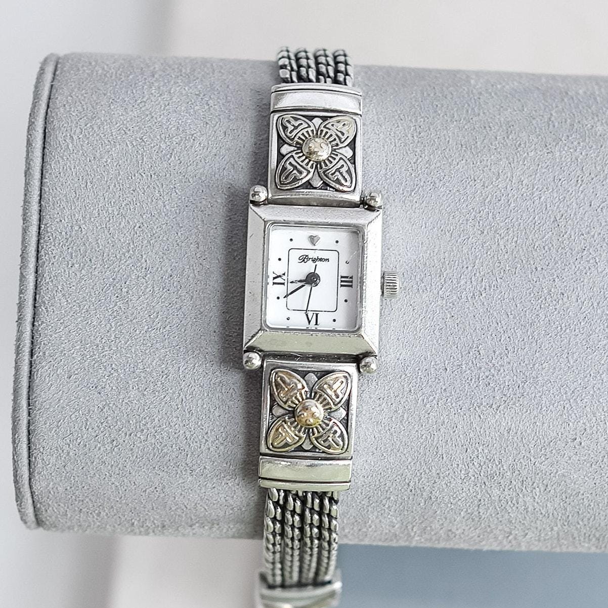 Brighton Monroe Watch Silver Gold Toggle Retired 7-8  display picture 3