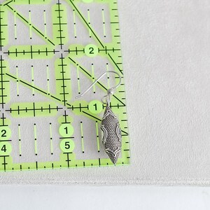 Brighton Aragon Dangle Earrings: Silver Plated Crystal French Wire image 4