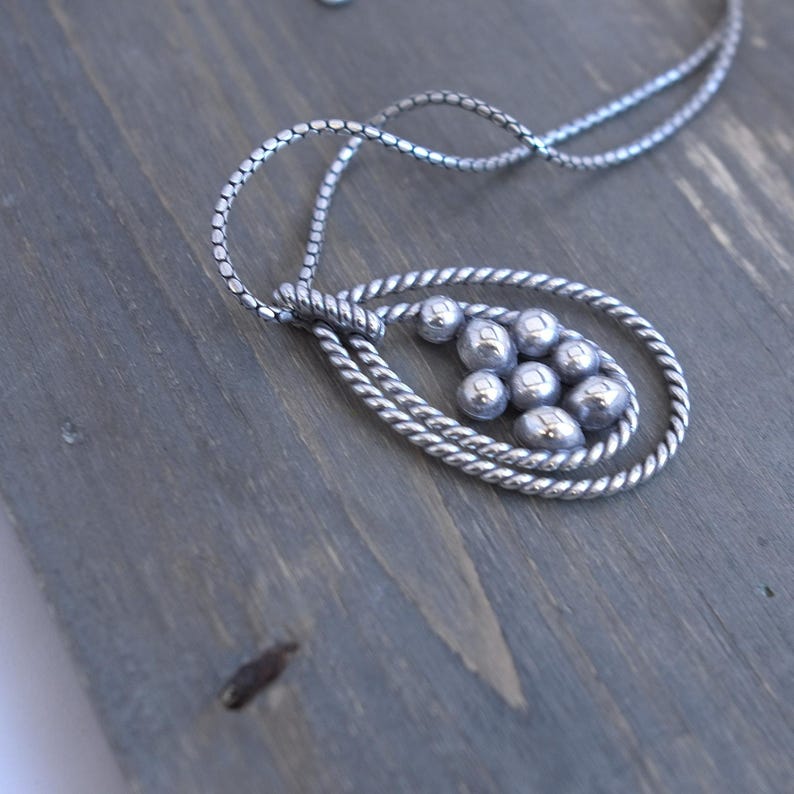 Brighton Monte Carlo Teardrop Pendant Necklace Silver Crystal Pearl Retired image 5