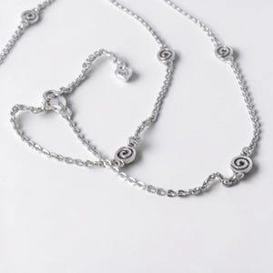 Collar largo reversible Brighton Vertigo Mini, chapado en plata, ajustable de 96-102 cm (38-40 pulgadas) imagen 3