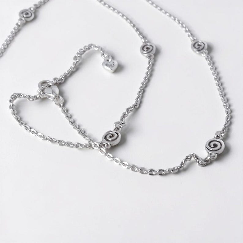 Collar largo reversible Brighton Vertigo Mini, chapado en plata, ajustable de 96-102 cm (38-40 pulgadas) imagen 3
