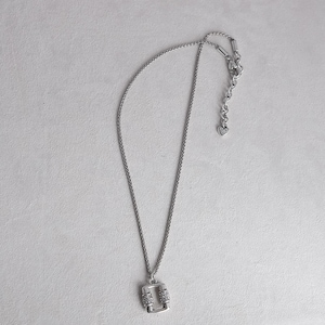 Collar pequeño Brighton Meridian Linx con cristales bañados en plata, 40-45 cm imagen 1