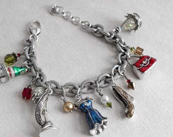 Brighton Feier J37582 Neujahr Charm Armband Versilbert Party im Ruhestand