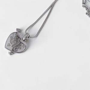 Brighton Love Heart Arrow Reversible Red Enamel Pendant Necklace 16-18 Inch image 8