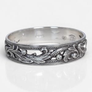 Vintage Brighton Le Louvre Bangle Bracelet Rhinestone Crystal Art Nouveau 2.5" image 4
