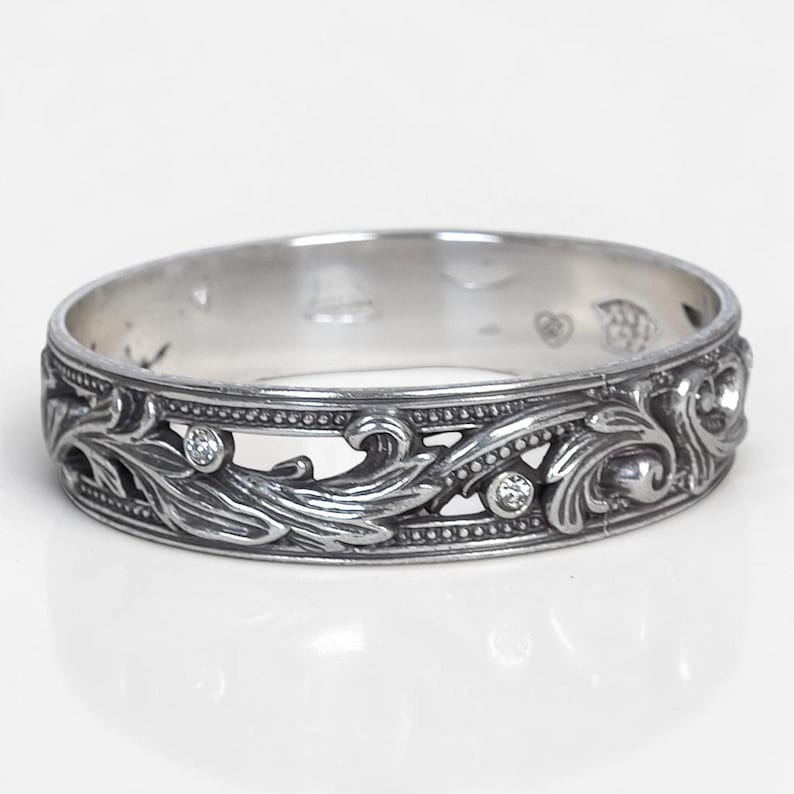 Vintage Brighton Le Louvre Bangle Bracelet Rhinestone Crystal Art Nouveau 2.5" image 4
