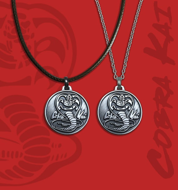 Netflix Cobra Kai Strike First Necklace 