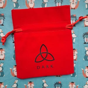 Pendant of the Netflix series Dark with a Pfennig from 1986 - Necklace Netflix series - men women - red string image 5