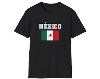 Mexican Pride T-Shirt: Mexico Flag Trendy Tee