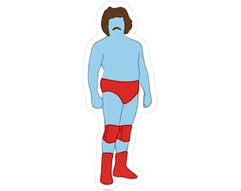 Pegatina Nacho Libre - Juego de 1 pegatina de vinilo para portátil y botellas de agua, pegatinas impermeables de lucha libre mexicana, regalo divertido