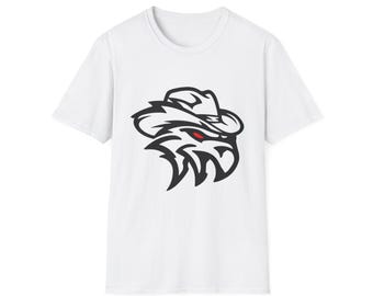 Camiseta con silueta de SUV Track Hawk estilo vaquero