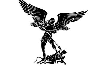 St. michael| Angel| Christian PNG | Stickers|  Police| Easter SVG| Christian Stickers| Sublimation| Cricut| Cameo| Carft| T-shirt