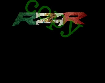 Rzr  Mexico-Atv-Sidebyside-4x4 - SVG - PNG - Dxf Vector Art