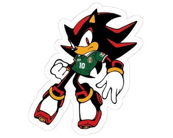 Shadow  Mexico Sticker World Cup 2026 Soccer Football  Sticker Kiss-Cut Vinyl Decal Size 3inx3in