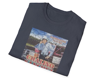 Camiseta vintage lavada de Chalino Sánchez, regalo para mujer y hombre, camiseta unisex.